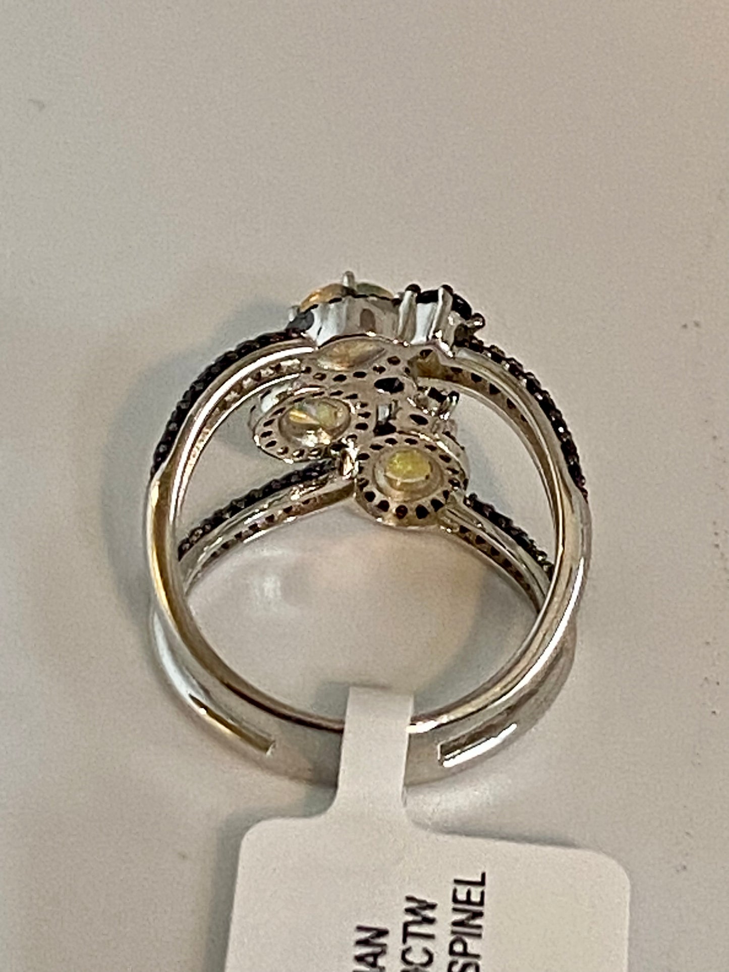 White Ethiopian Opal Ring! 8