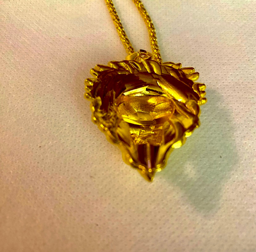Lion’s Head Pendant Necklace!