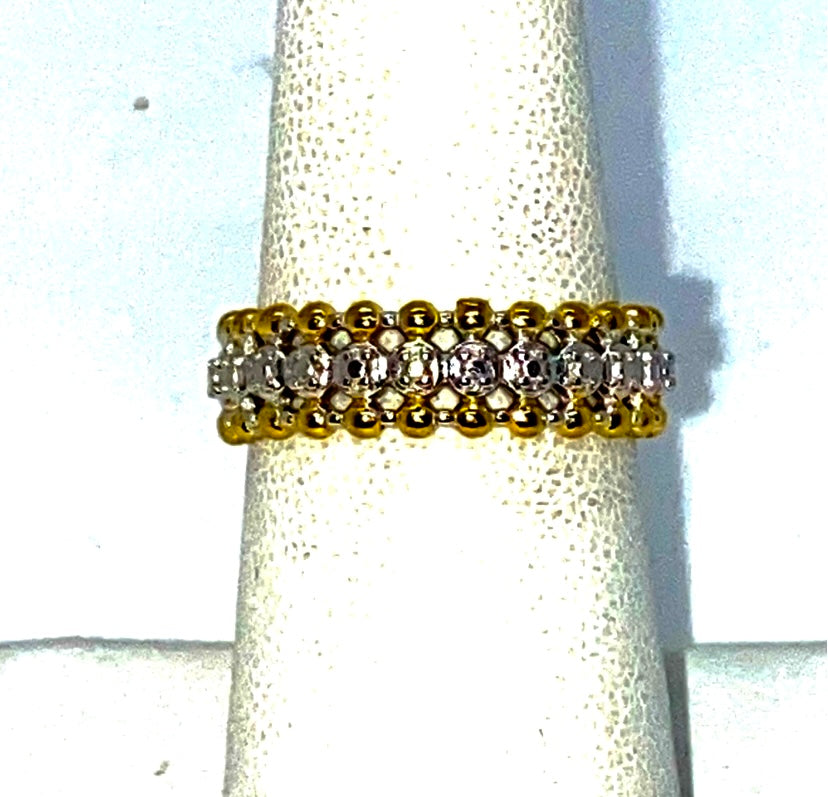 Two Toned Band Ring! 7