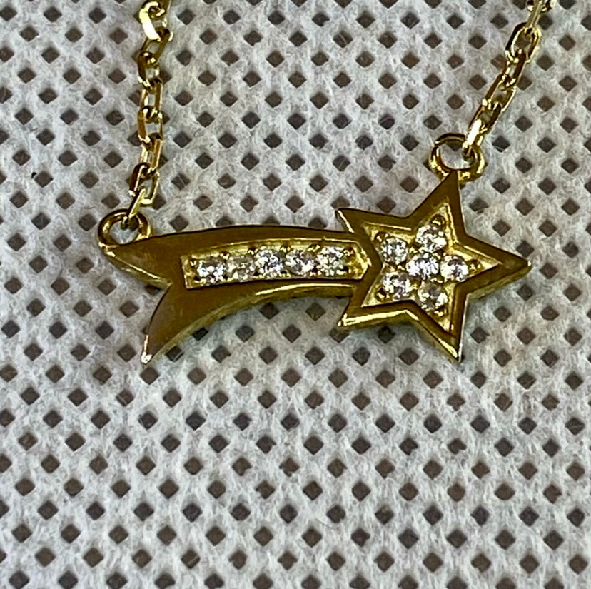 Shooting Star Necklace!