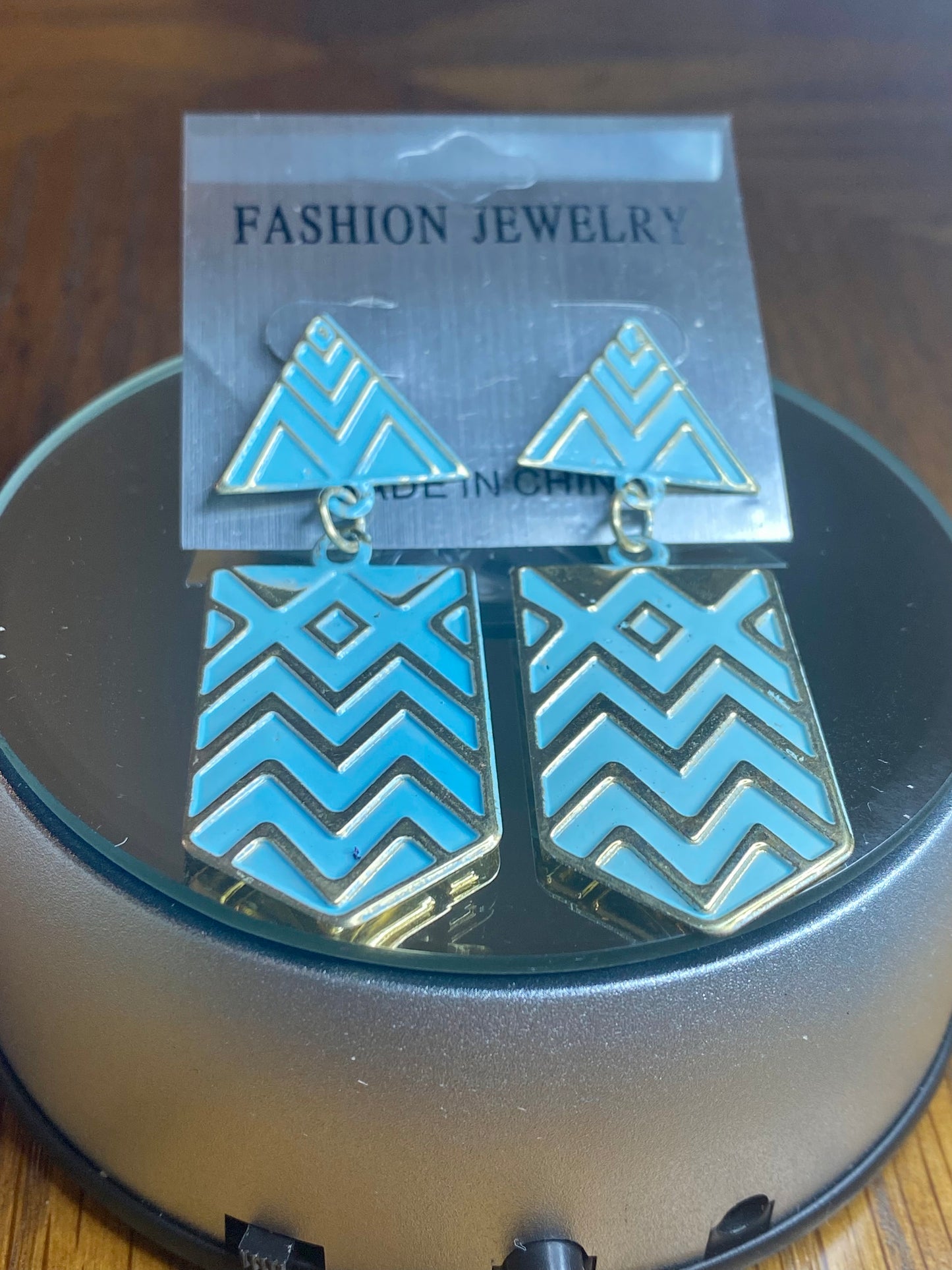 Aztec Tribal Earrings!