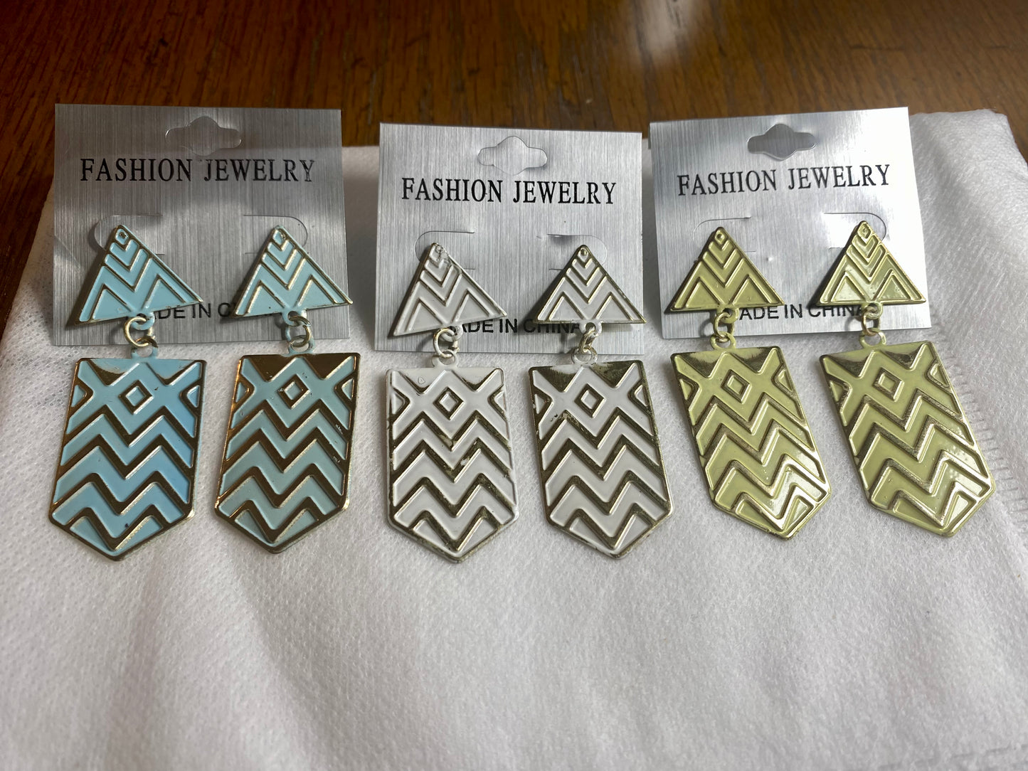 Aztec Tribal Earrings!